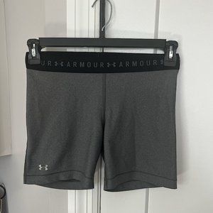 Under Armour Grey Spandex Shorts